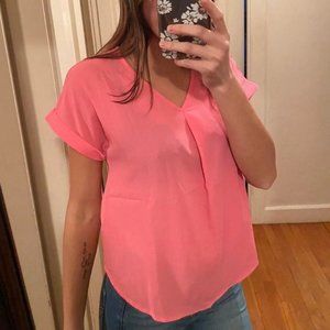 Pink blouse